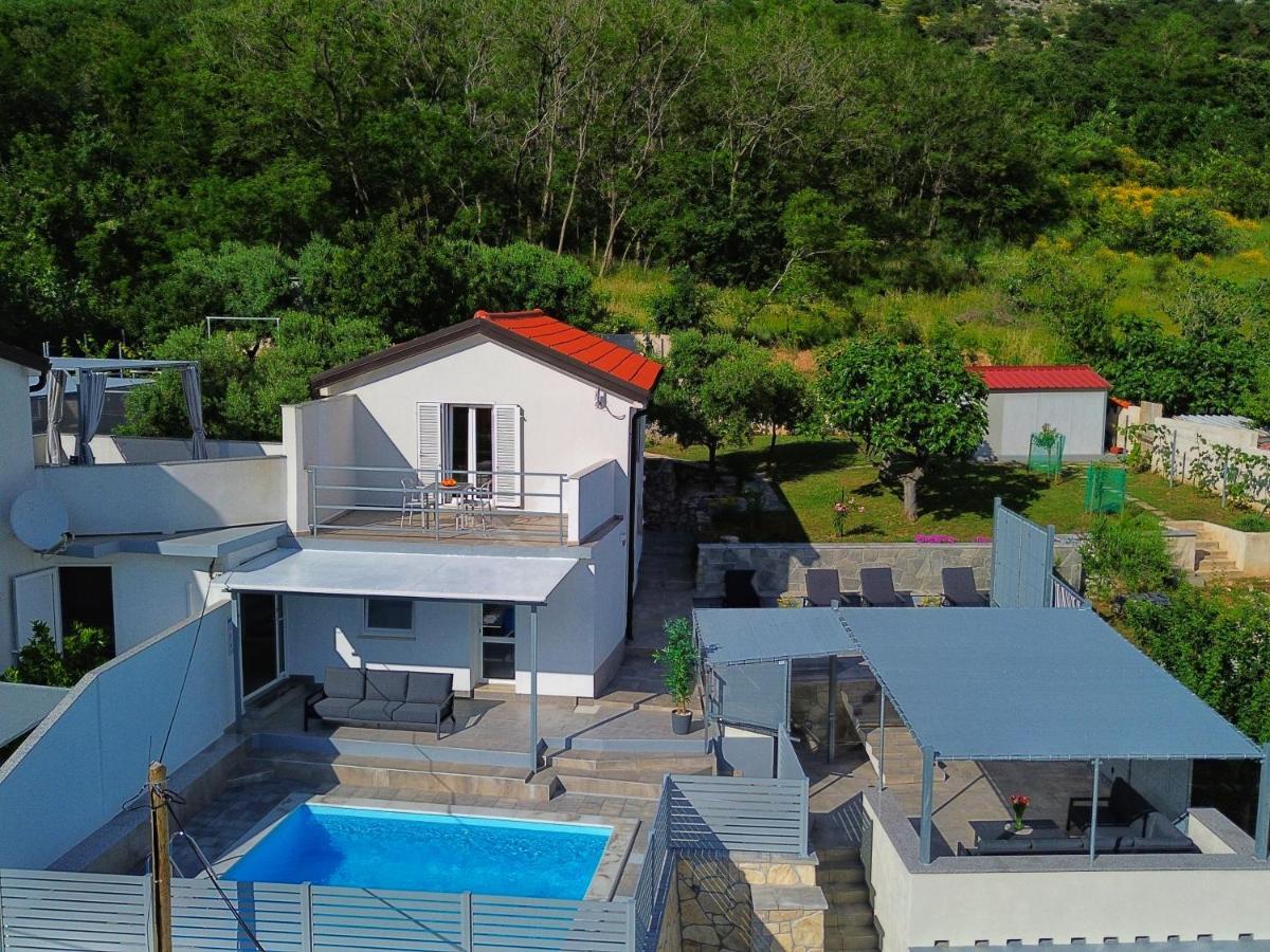 Villa Carmen Draga Bašćanska Dış mekan fotoğraf