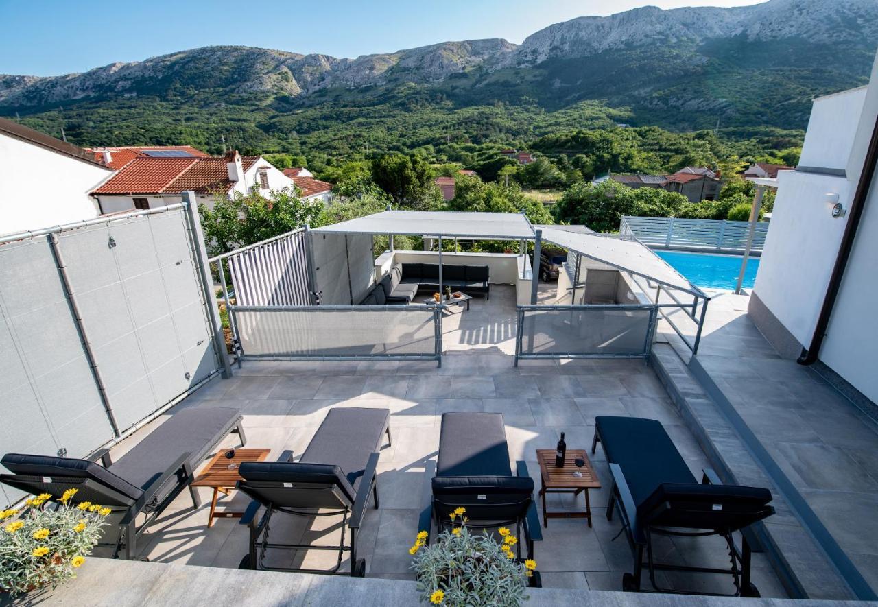 Villa Carmen Draga Bašćanska Dış mekan fotoğraf